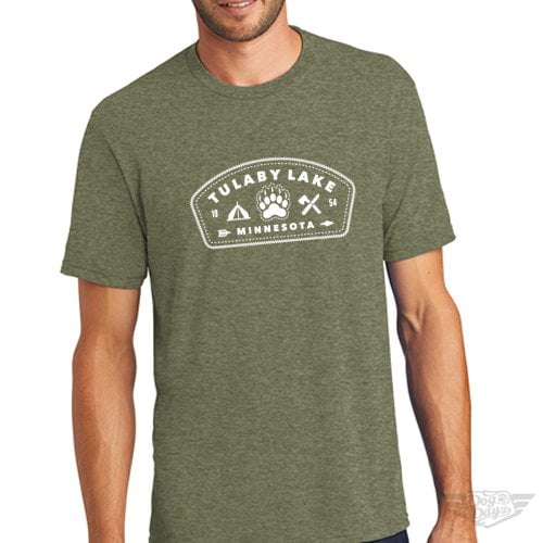 DogDayz Apparel - Tee Tulaby Patch - Men - Military Green