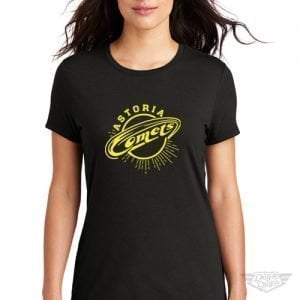 DogDayz Apparel - Tee - Astoria Comets - Women - Black