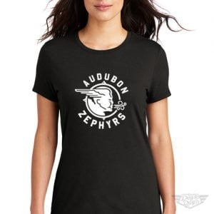 DogDayz Apparel - Tee - Audubon Zephyrs - Women - Black