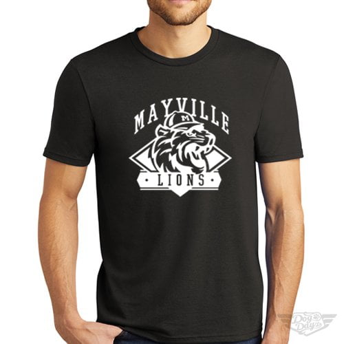 DogDayz Apparel - Tee - Mayville Lions - Men - Black