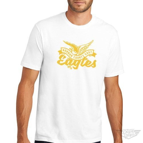 DogDayz Apparel - Tee - Norman County East Eagles - Men - White
