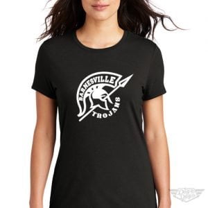 DogDayz Apparel - Tee - Barnesville Trojans - Women - Black