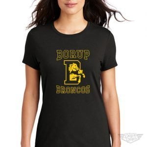 DogDayz Apparel - Tee - Borup Broncos - Women - Black