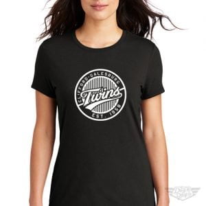 DogDayz Apparel - Tee - Clifford Twins - Women - Black