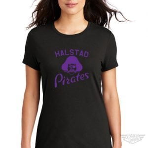 DogDayz Apparel - Tee - Halstad Pirates - Women - Black