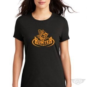 DogDayz Apparel - Tee - Hunter Hornets - Women - Black