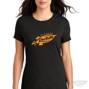 DogDayz Apparel - Tee - Kennedy Rockets - Women - Black