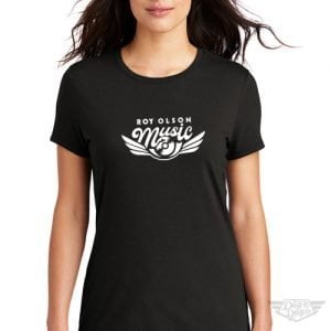 DogDayz Apparel - Tee - Roy Olson Music - Women - Black