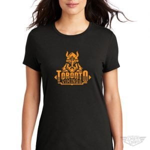 DogDayz Apparel - Tee - Toronto Vikings - Women - Black