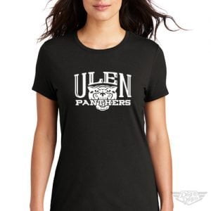 DogDayz Apparel - Tee - Ulen Panthers - Women - Black