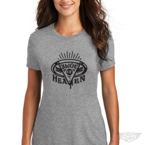 DogDayz Apparel - Tee -Slice of Heaven - Women - Heather Grey