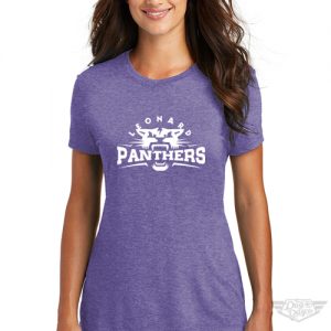 DogDayz Apparel - Tee - Leonard Panthers - Women - Purple Frost