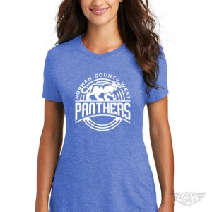 DogDayz Apparel - Tee - Norman County West Panthers - Women - Royal Frost