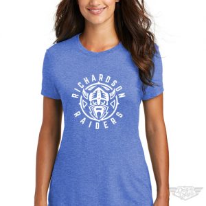 DogDayz Apparel - Tee - Richardson Raiders - Women - Royal Frost