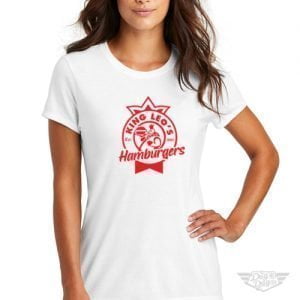 DogDayz Apparel - Tee -King Leos - Women - White