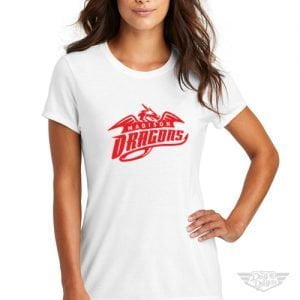 DogDayz Apparel - Tee - Madison Dragons - Women - White