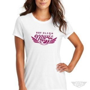 DogDayz Apparel - Tee - Roy Olson Music - Women - White