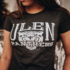 DogDayz Apparel - Tee - Ulen Panthers - Women - Black